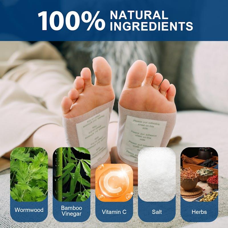 Load image into Gallery viewer, Living Today 42 Pack The Cleansing Detox Foot Pads Patches Bundle
