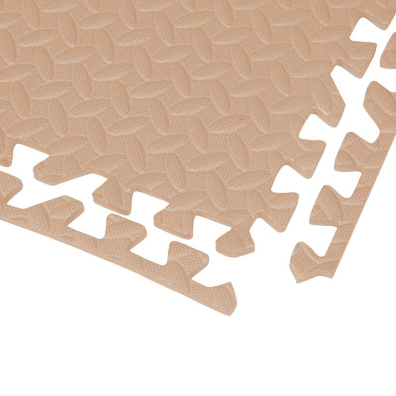 Load image into Gallery viewer, BoPeep EVA Foam Kids Play Mat Floor Baby Crawling Interlocking Waterproof Beige 4Pack
