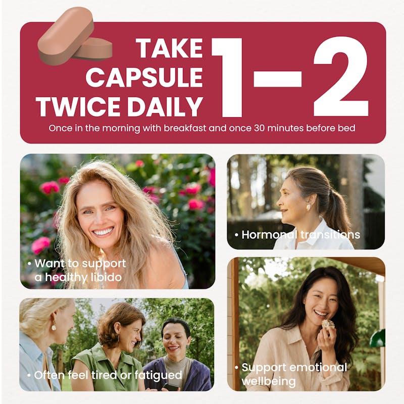 Load image into Gallery viewer, Max Biocare RED-LIFE for Women 60Tablets
