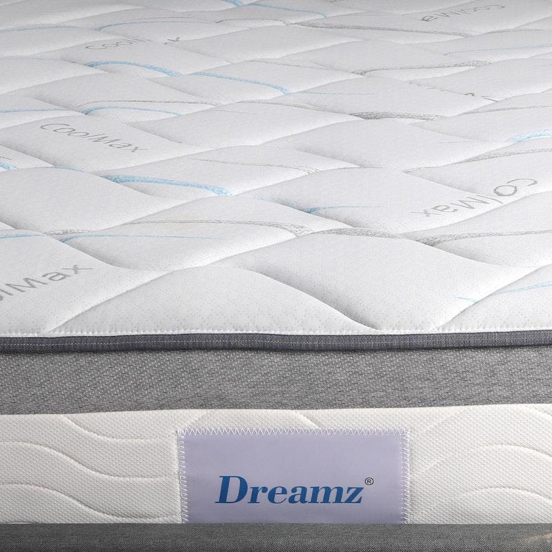 Load image into Gallery viewer, DreamZ Spring Mattress Bed Pocket Tight Top Foam Medium Firm 25CM Single
