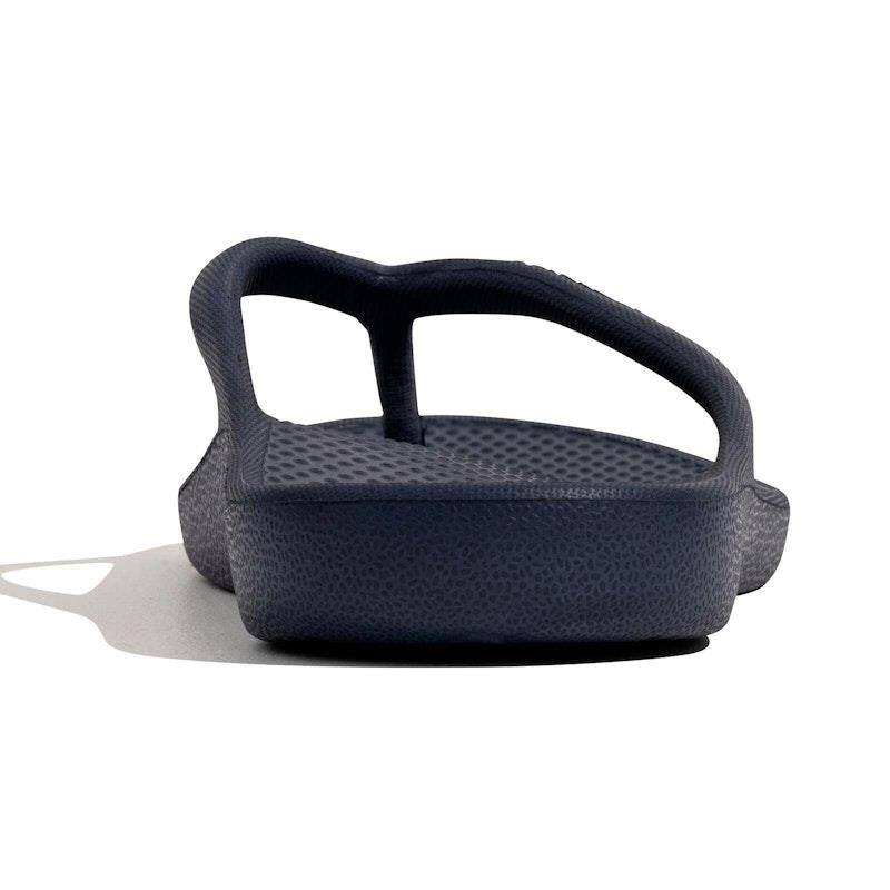 Load image into Gallery viewer, Archline Orthotic Foam Thongs Arch Support Flip Flops Orthopedic Rebound - Navy Euro Size 43
