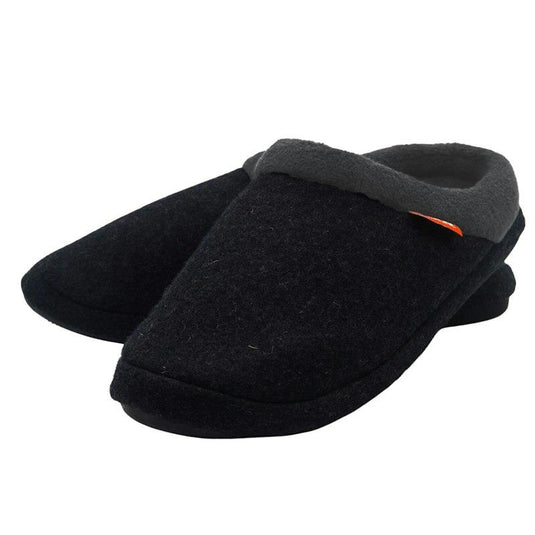 Archline Slippers Slip-On Arch Support Comfort Charcoal Marl Size 41