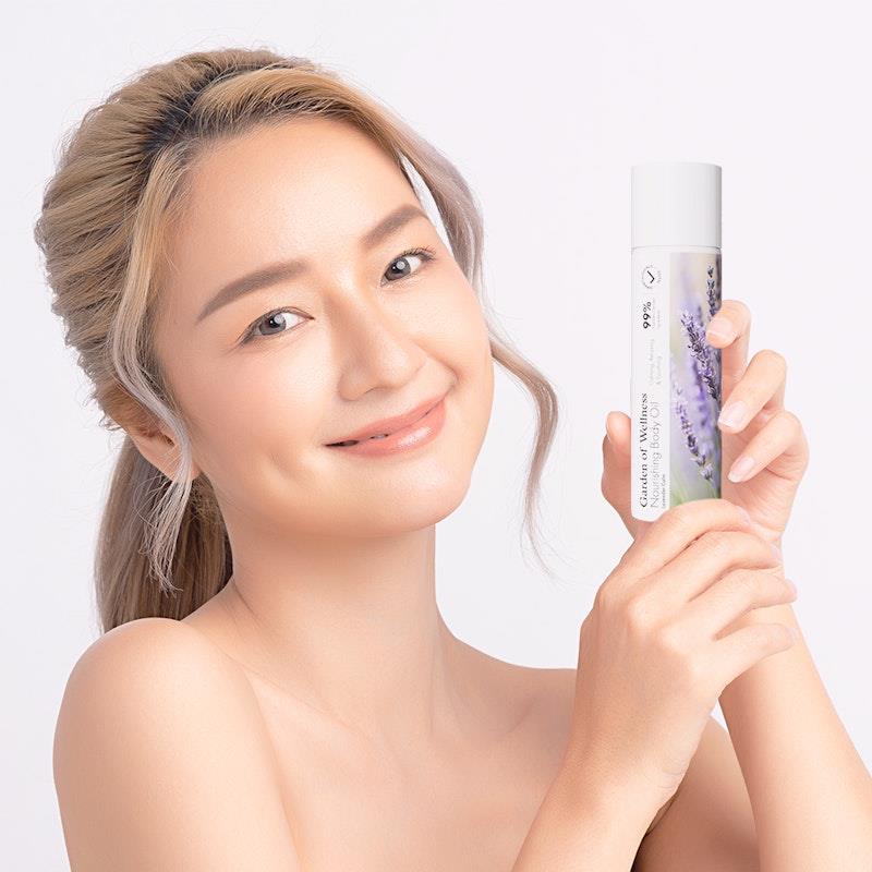Load image into Gallery viewer, Garden of Wellness Nourishing Body Oil Lavender Calm 120ml
