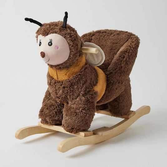 Jiggle & Giggle Soft Plush Toy Rocker Bee