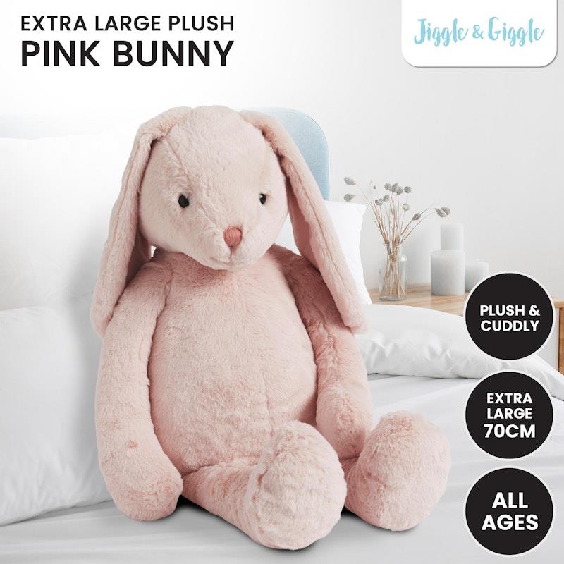 Load image into Gallery viewer, Jiggle &amp; Giggle Extra Large Bunny Pink
