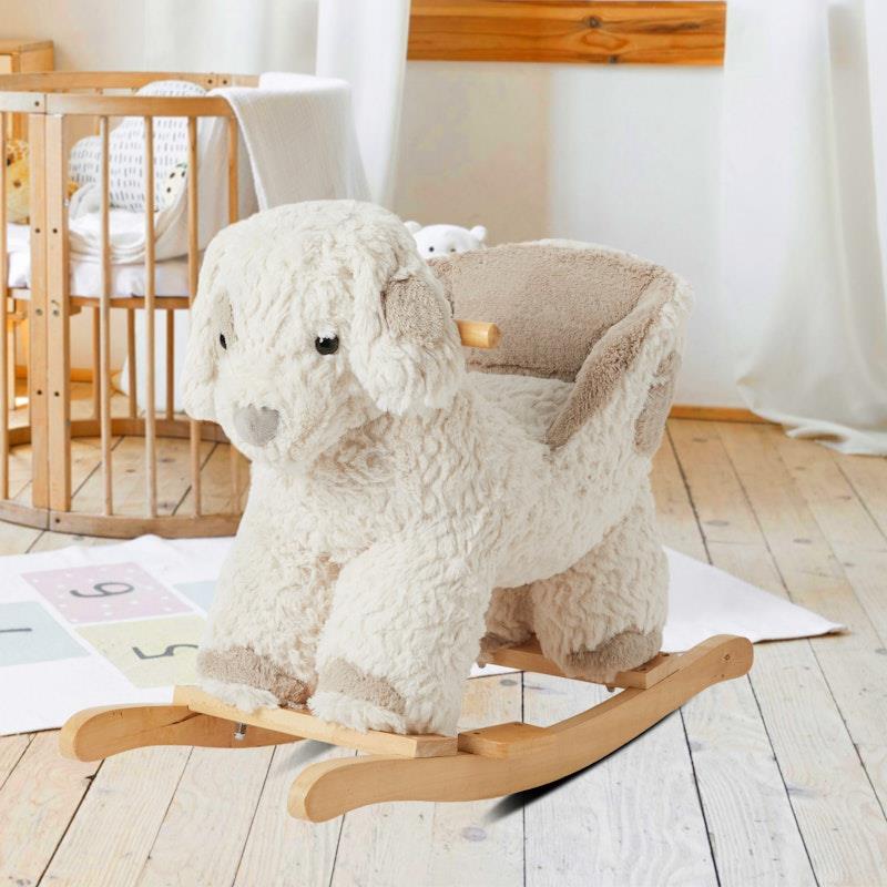 Load image into Gallery viewer, Jiggle &amp; Giggle Soft Plush Toy Rocker Puppy
