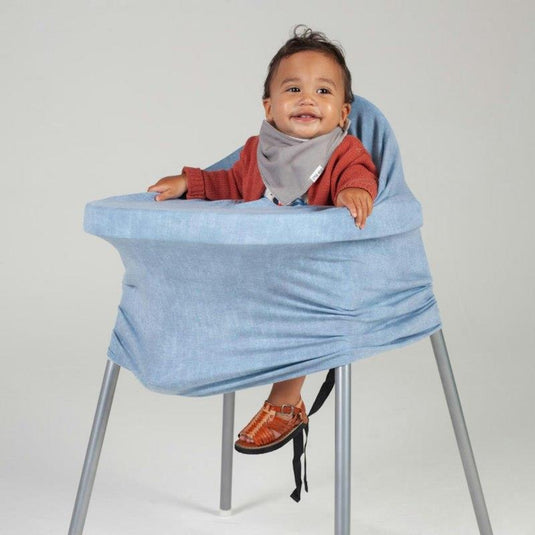 Zoe Sage 5 in 1 Multi-Use Mama Cover Sea Blue 1pc