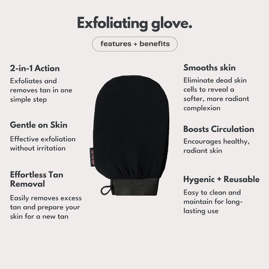 Ohh My Glo Self-Tan Remover & Primer + Exfoliating Glove Pack