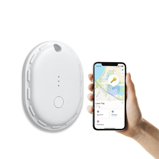 Laser Mini Travel Smart Tag White