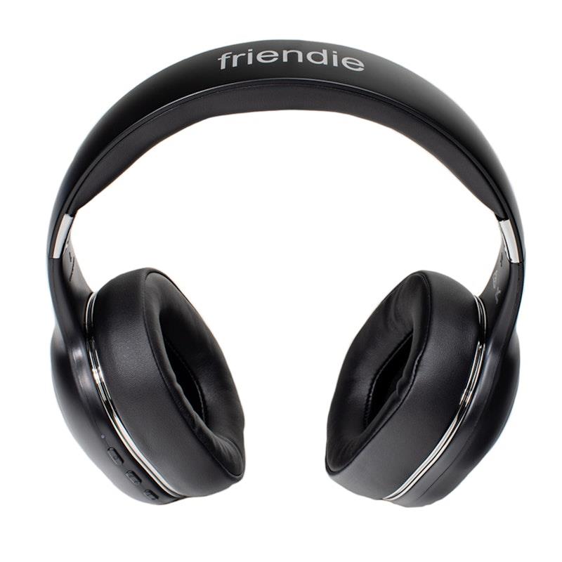 Load image into Gallery viewer, Friendie AIR Duo Matte Black (Over Ear Wireless Headphones) 1Set
