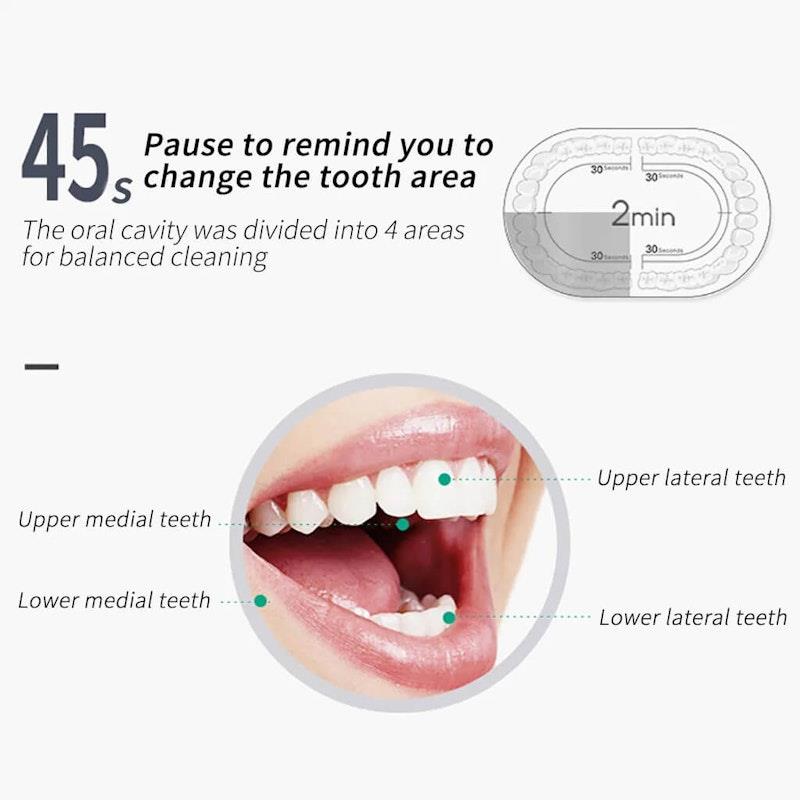 Load image into Gallery viewer, Caremax Ultrasonic Rechargeable 360 degree Portable Tooth Brush 1Unit
