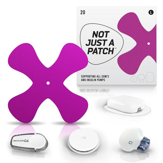 Not Just a Patch CGM Patches for Libre, Dexcom and Medtronic - X-Patch 20pk