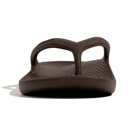 Archline Orthotic Foam Thongs Arch Support Flip Flops Orthopedic Rebound - Brown Euro Size 36