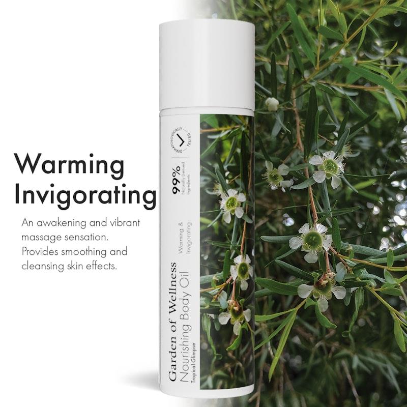 Load image into Gallery viewer, Garden of Wellness Nourishing Body Oil Tropical Glimpse 120ml
