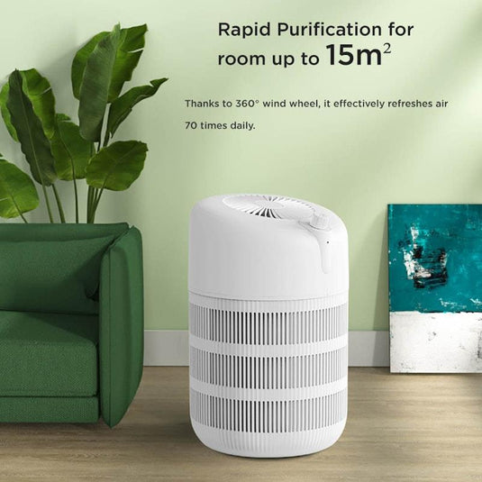 Caremax 4-in-1 Ionic 360° Air Purifier Tower with Catalyst Filter 1Unit