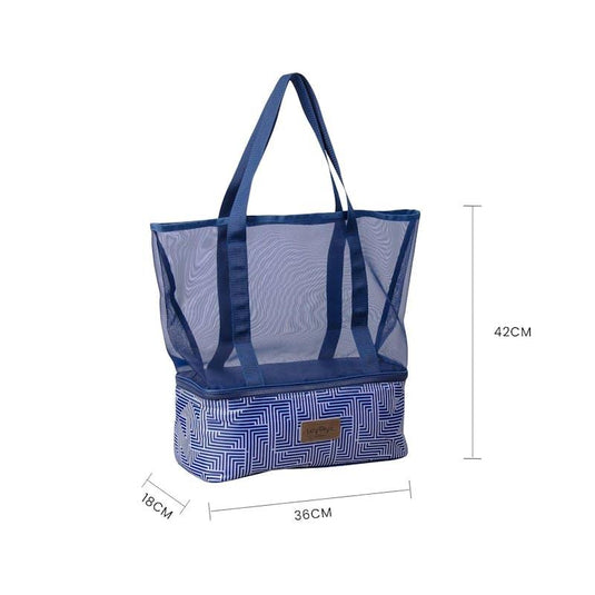 Lazy Dayz Insulated Cooler Tote - Makena 1pc