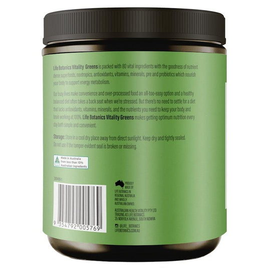 Life Botanics Greens 450g x3 Pack
