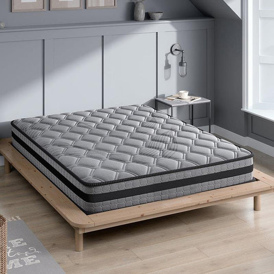 Lavio Bed Mattress Pocket Spring Memory Foam Medium Firm 22cm - UK Size 200x150cm