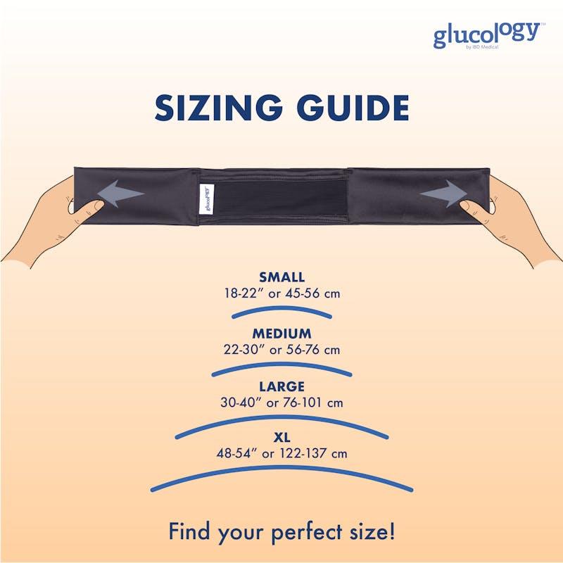 Load image into Gallery viewer, Glucology Insulin Pump Waist Belt Black Extra Large
