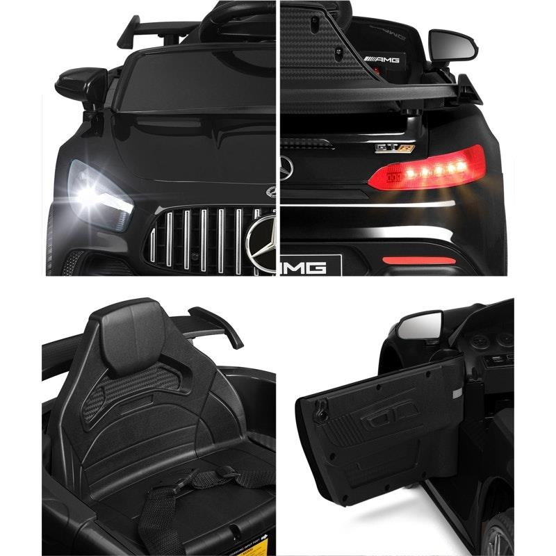 Load image into Gallery viewer, Mercedes-Benz Kids Ride On Car AMG GTR Licensed Remote Electric Toy 12V Black
