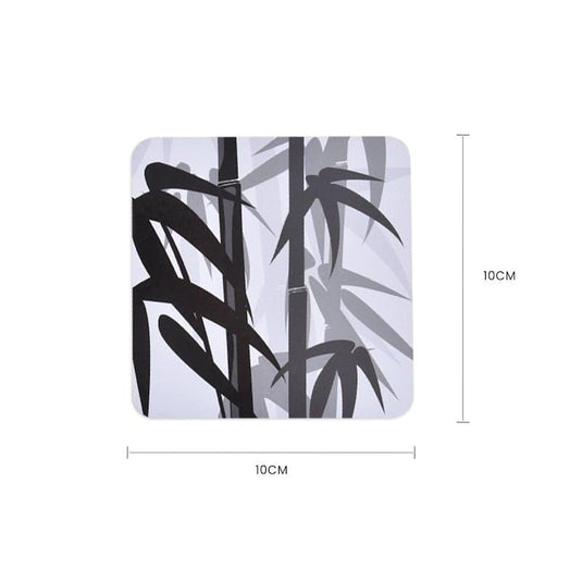 Clevinger MDF Placemats and Coasters Bamboo 8 Pieces