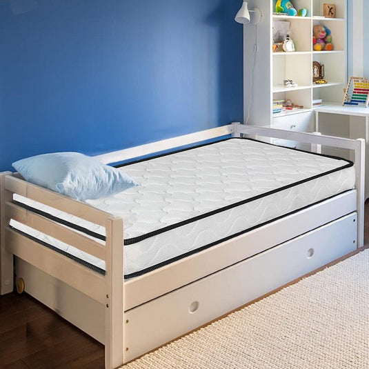 DreamZ Baby Kids Spring Mattress Bed Cot Crib Breathable Firm Foam 13cm Thick 1pc