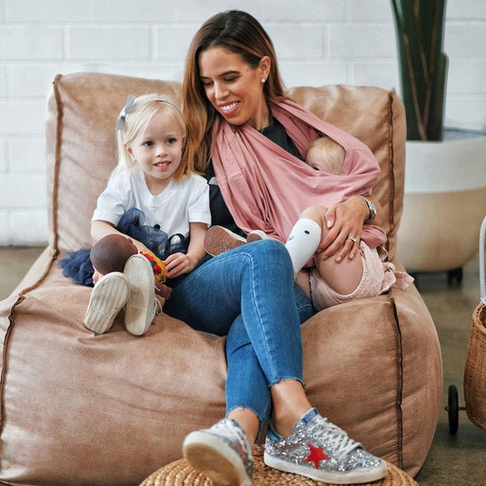 Zoe Sage 5 in 1 Multi-Use Mama Cover Dusty Rose 1pc