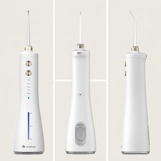 Caremax 200ml Rechargeable Water Flosser Dental Oral Irrigator Waterproof 1Unit
