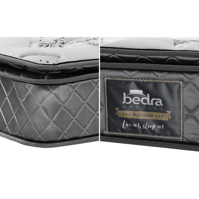 Load image into Gallery viewer, Bedra Bedding Mattress Breathable Luxury Bed Bonnell Spring Foam Medium 21cm Single
