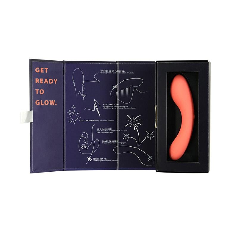 Load image into Gallery viewer, BMS Factory Swan The Mini Swan Wand Glow in the Dark Orange
