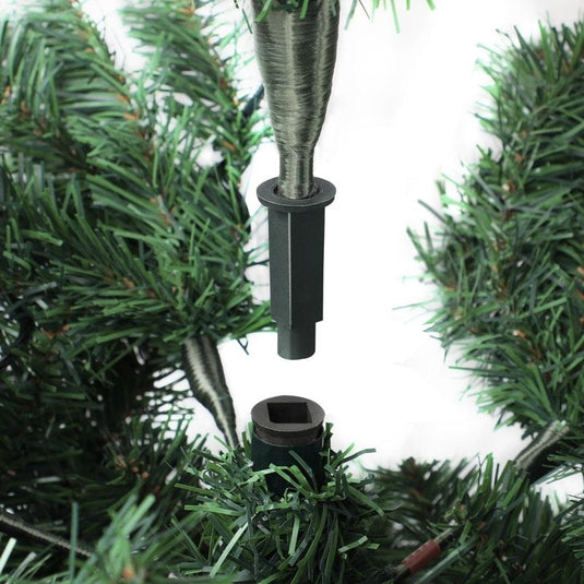 Tinseltown Christmas Tree 1.8M Xmas Trees Snowy Decorations Green 830 Tips 6 Feet