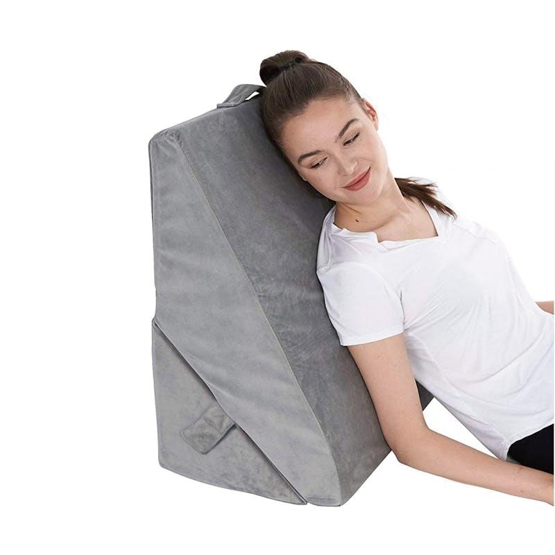 Load image into Gallery viewer, Clevinger Memory Foam Adjustable Bed Wedge Sleep Cushion Pillow 1pc
