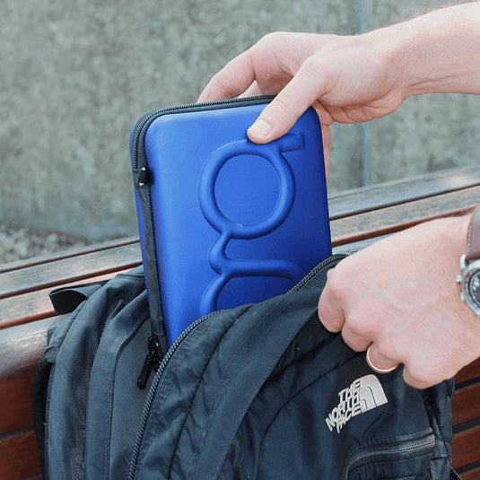 Glucology Travel Classic Case for Blood Glucose Monitors and Insulin Pens Blue