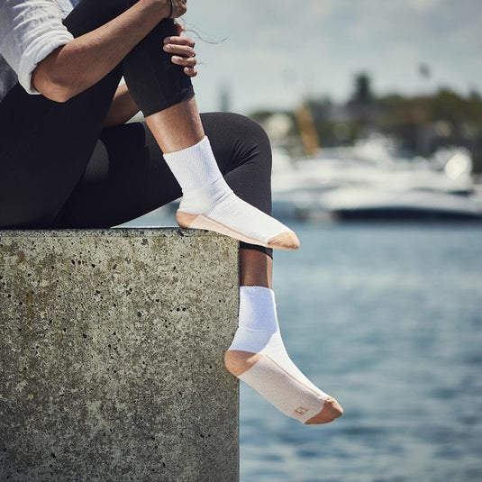 Glucology 6 Pack Mixed Classic Socks - Black White Grey Large