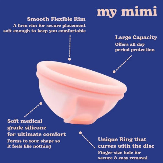 my mimi Menstrual Disc Starter Bundle Small