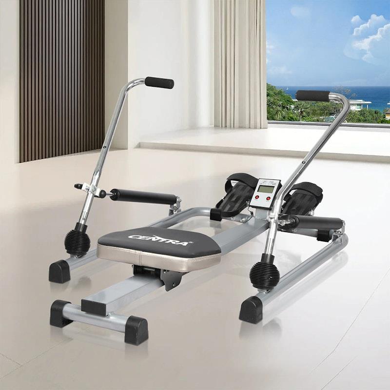 Load image into Gallery viewer, Centra Rowing Machine Rower Hydraulic Resistance Exercise Fitness Gym Cardio 1Set
