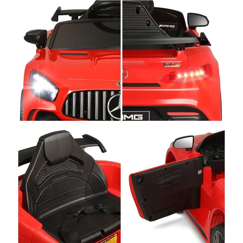 Load image into Gallery viewer, Mercedes-Benz Kids Ride On Car AMG GTR Licensed Electric Toy Gift 12V Red
