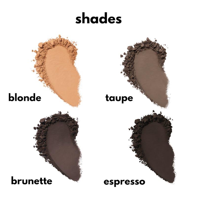 Load image into Gallery viewer, TBT Cosmetics Eyebrow Powder Stamp and Stencil Kit Espresso
