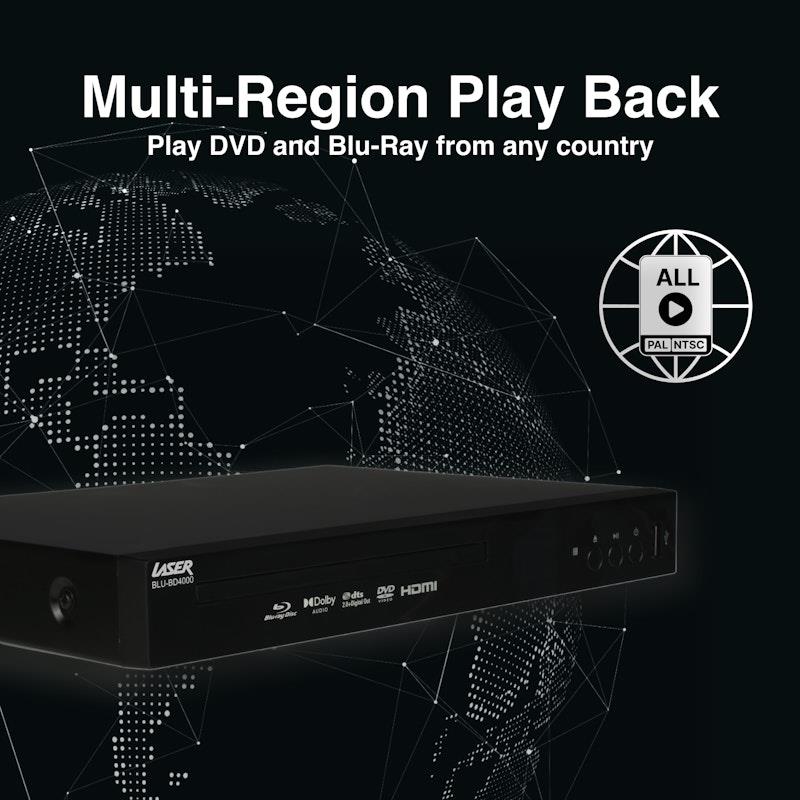 Load image into Gallery viewer, Laser Multi-Region Blu-Ray Player HDMI Digital 7.1 Surround 1 Unit
