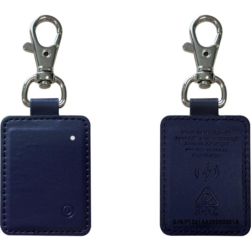 Load image into Gallery viewer, Laser Mini Keyring Wireless Charging Smart Tag Blue
