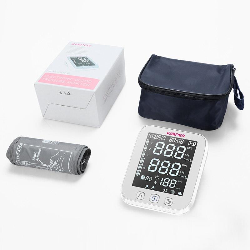 Load image into Gallery viewer, Jumper Upper Arm Auto Blood Pressure Monitor - Extra Large Backlit LCD 1Unit
