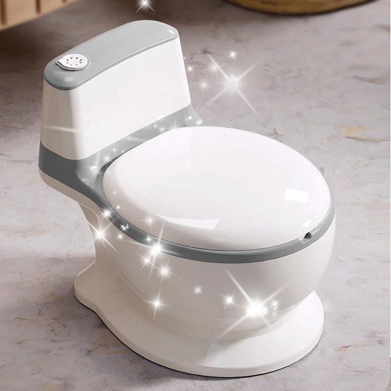 Load image into Gallery viewer, BoPeep Kids Potty Trainer Seat Safety Toilet Training Toddler Non-Slip Grey
