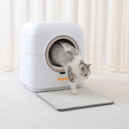 PaWz Smart Cat Litter Box Automatic Self-Cleaning With App Remote Control Large
