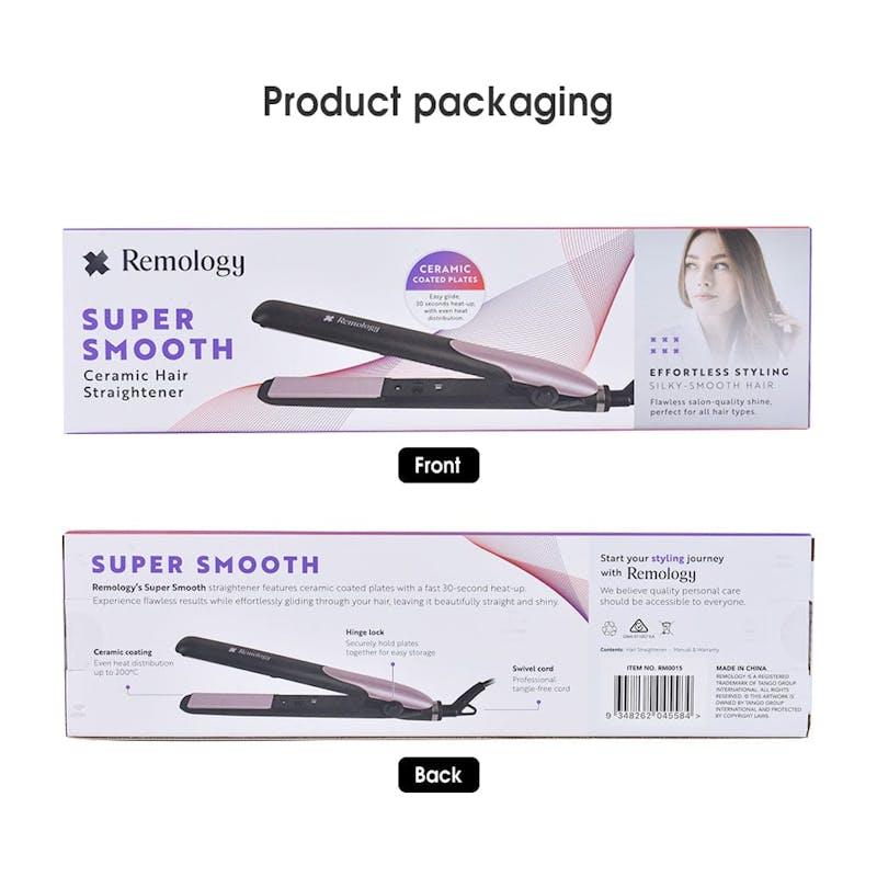 Load image into Gallery viewer, Remology Ceramic Hair Straightener – Fast Heat Flat Iron 1Unit
