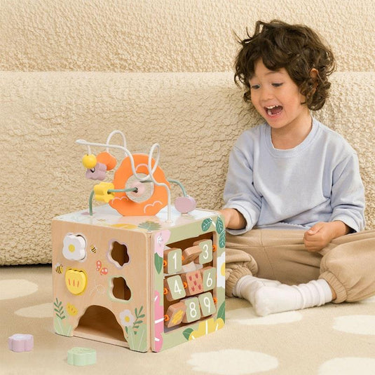 Classic World Honeybee Activity Cube One Size