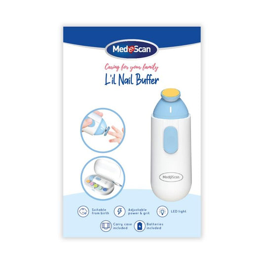 MedeScan Rainbow Mist Humidifer + Special Blend + I'il Booger Buster + l'il Nail Buffer +Multifunction Bundle