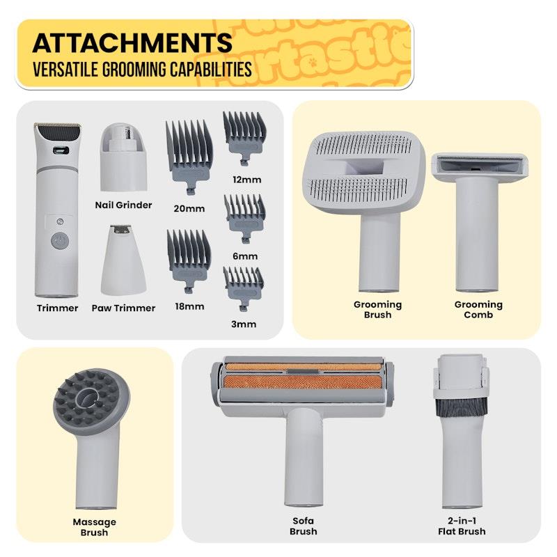 Load image into Gallery viewer, Furtastic 8 in 1 Pet Dog Grooming Kit

