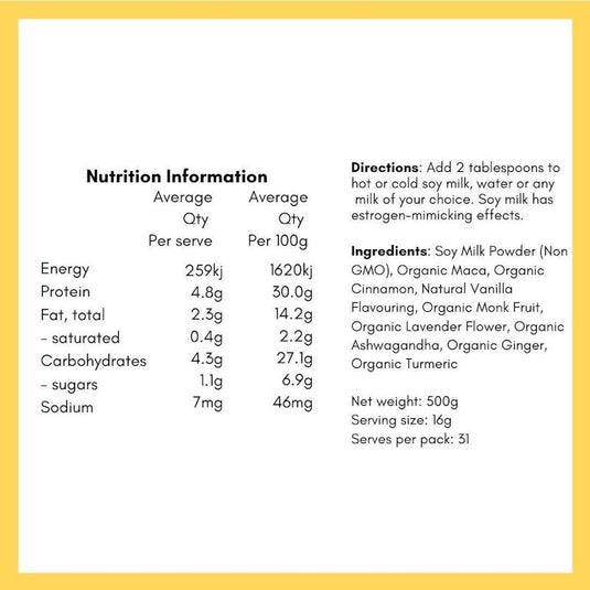 Kulture Latte Liberate Menopause 500g