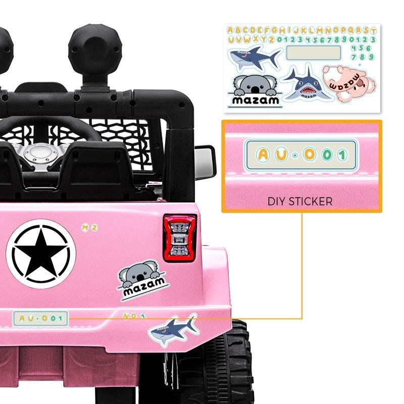 Load image into Gallery viewer, Mazam Kids Ride On Car Jeep Electric Vehicle Pink
