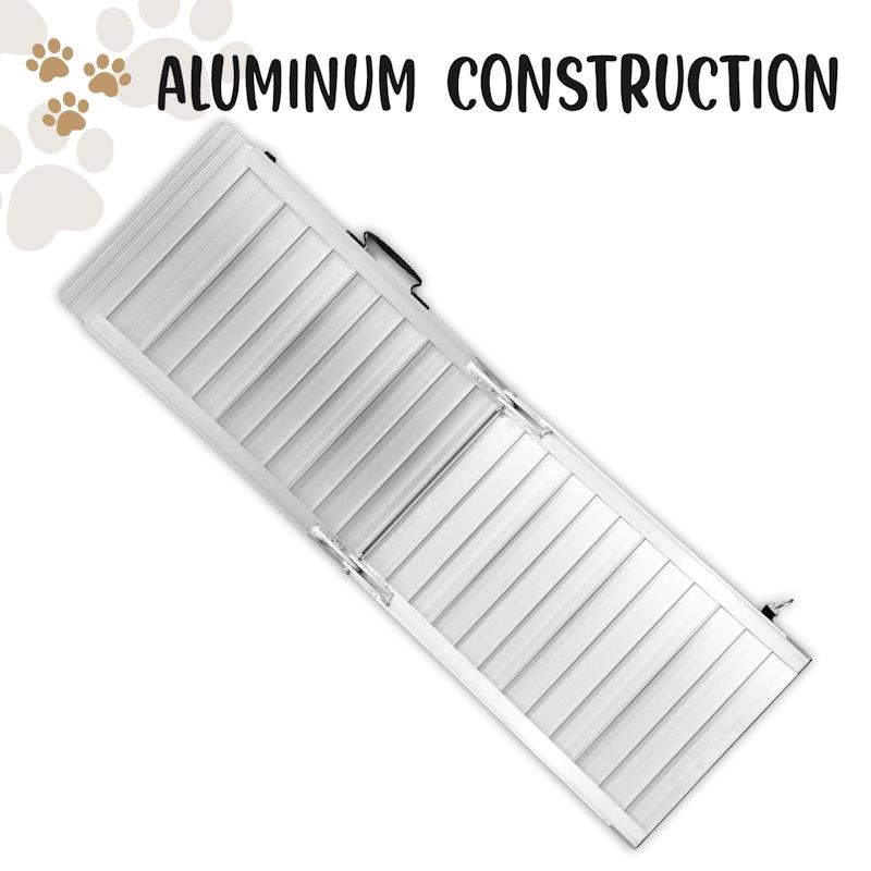 Load image into Gallery viewer, Furtastic Aluminium Foldable Dog Ramp 183 x 38cm
